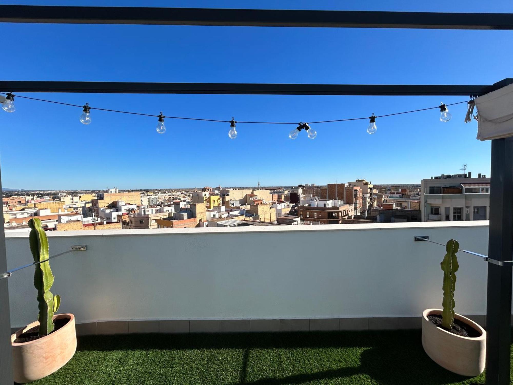 Lo balconet del Delta. Àtic-dúplex vacacional. Amposta Extérieur photo