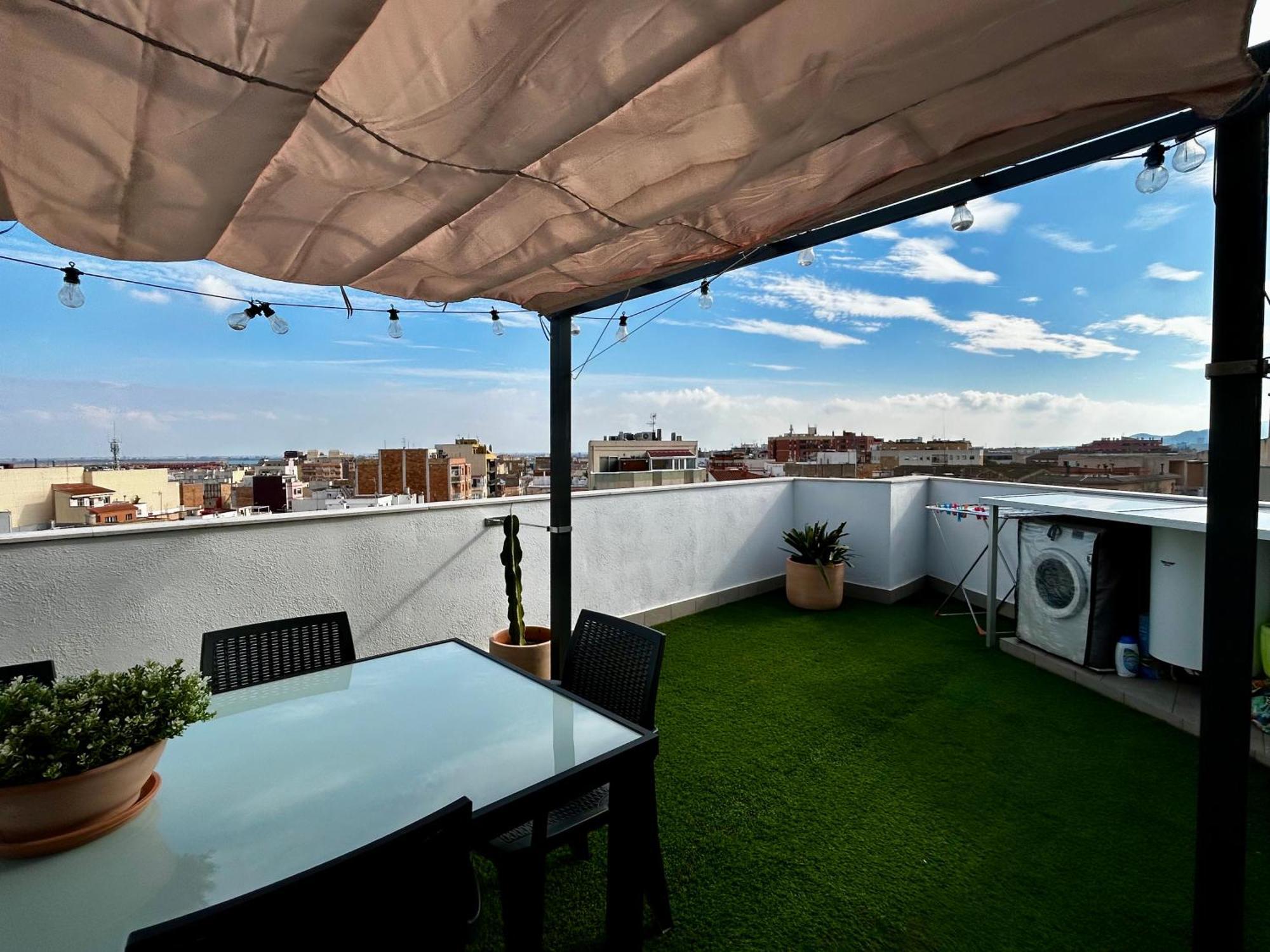 Lo balconet del Delta. Àtic-dúplex vacacional. Amposta Extérieur photo