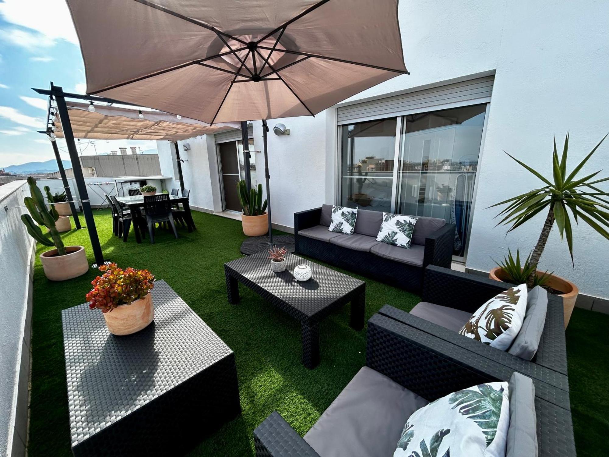 Lo balconet del Delta. Àtic-dúplex vacacional. Amposta Extérieur photo