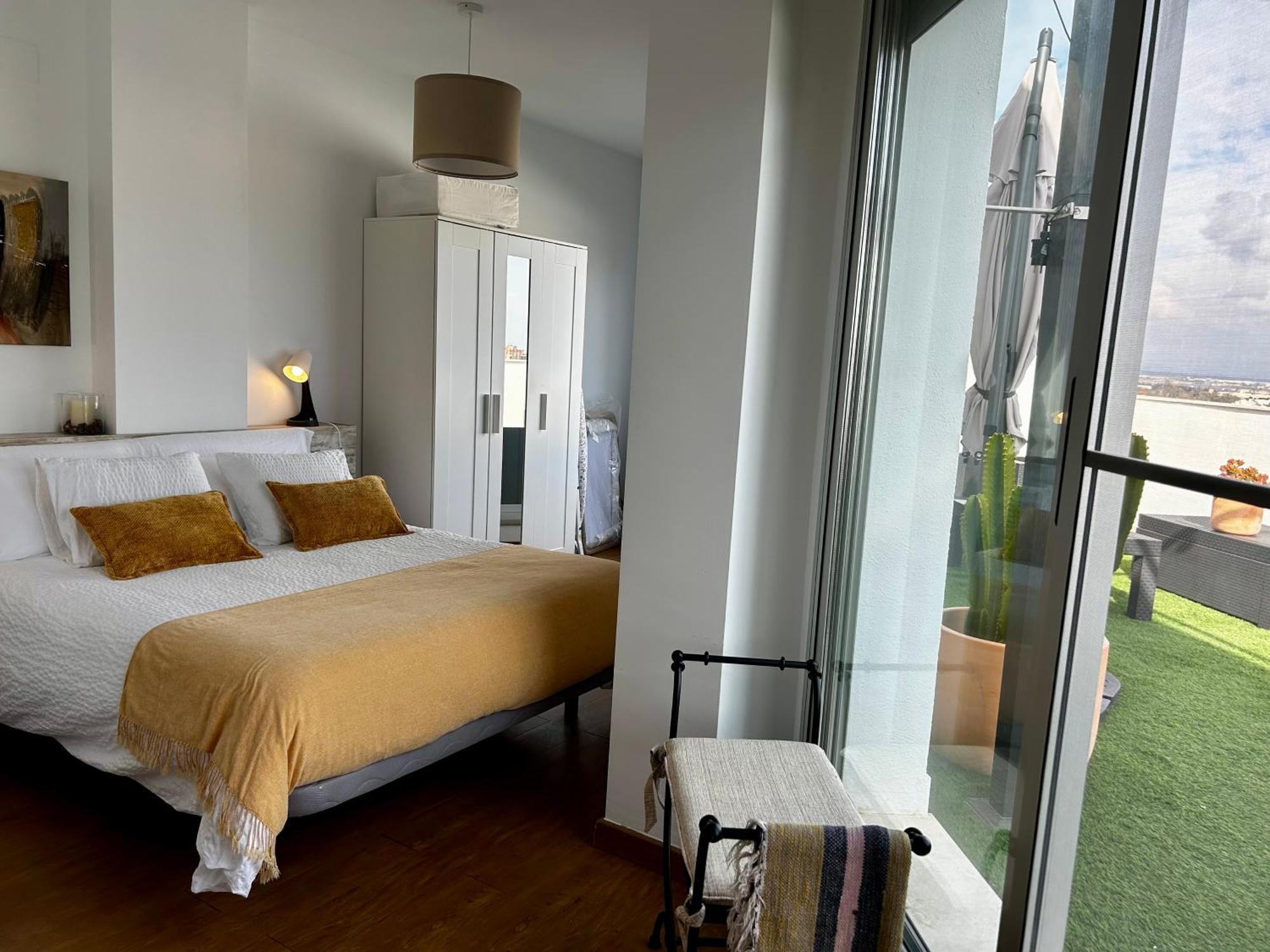 Lo balconet del Delta. Àtic-dúplex vacacional. Amposta Extérieur photo