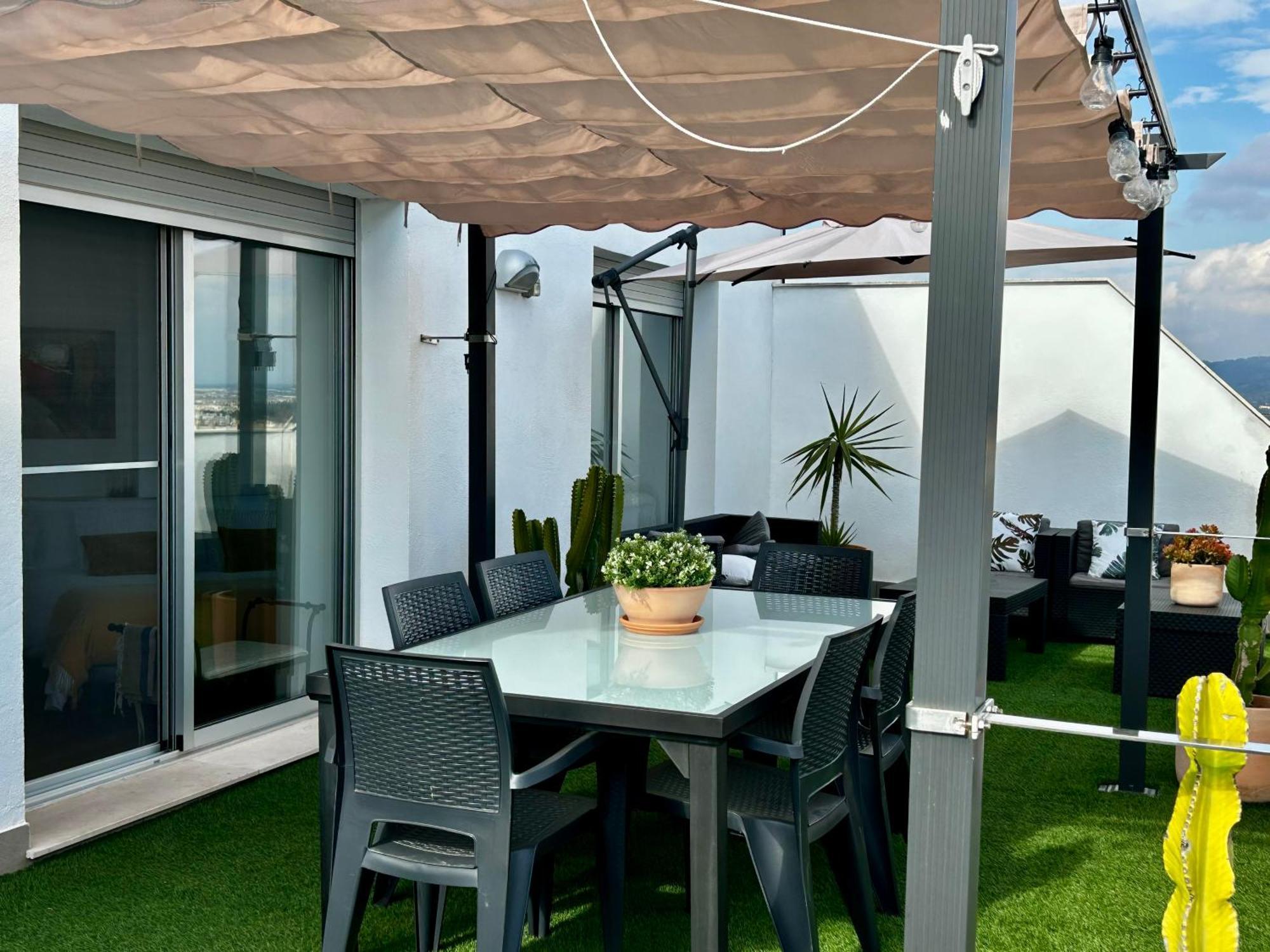 Lo balconet del Delta. Àtic-dúplex vacacional. Amposta Extérieur photo