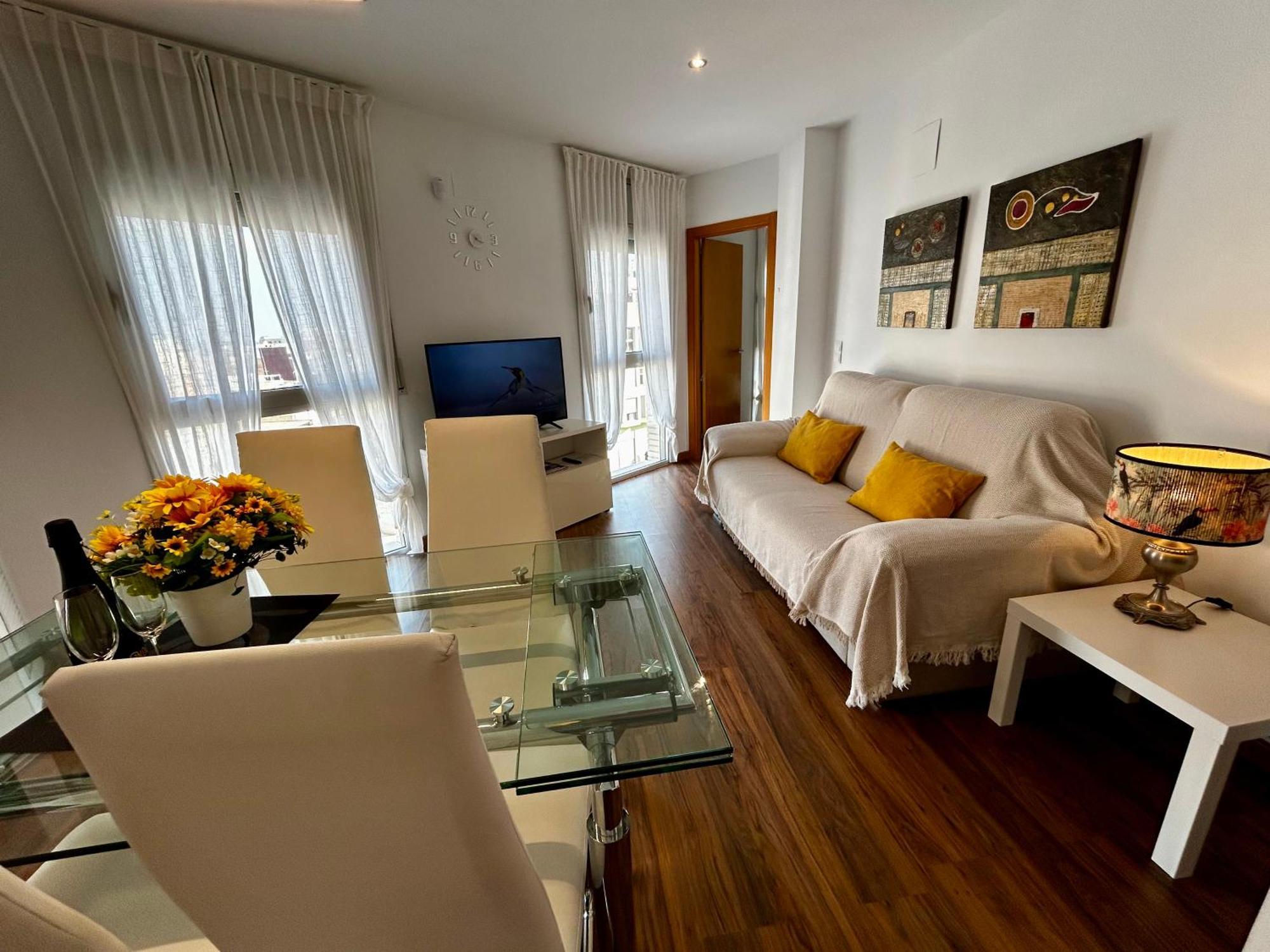 Lo balconet del Delta. Àtic-dúplex vacacional. Amposta Extérieur photo