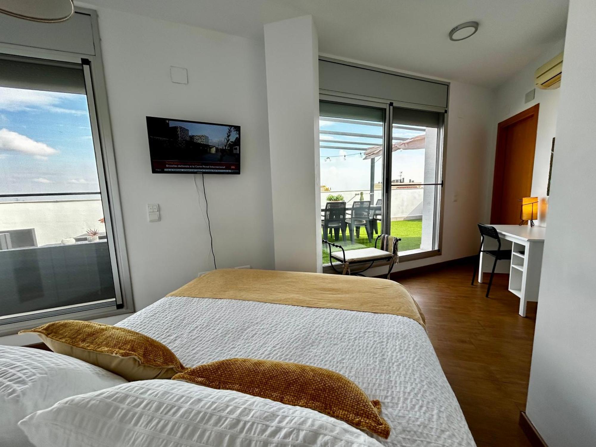 Lo balconet del Delta. Àtic-dúplex vacacional. Amposta Extérieur photo