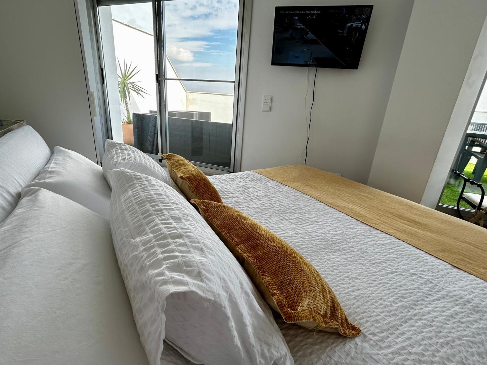 Lo balconet del Delta. Àtic-dúplex vacacional. Amposta Extérieur photo