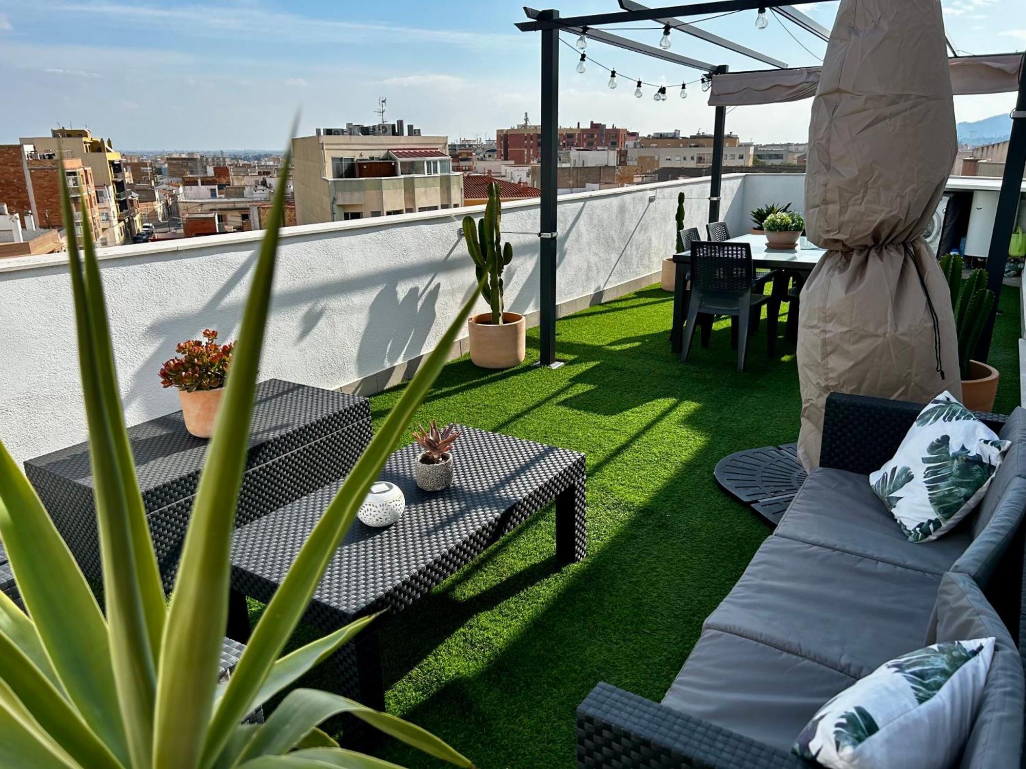 Lo balconet del Delta. Àtic-dúplex vacacional. Amposta Extérieur photo
