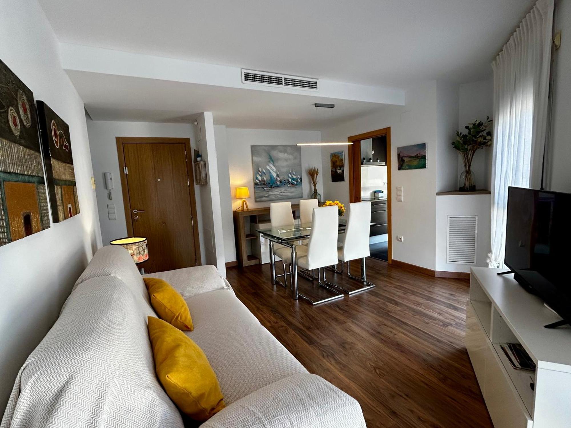 Lo balconet del Delta. Àtic-dúplex vacacional. Amposta Extérieur photo