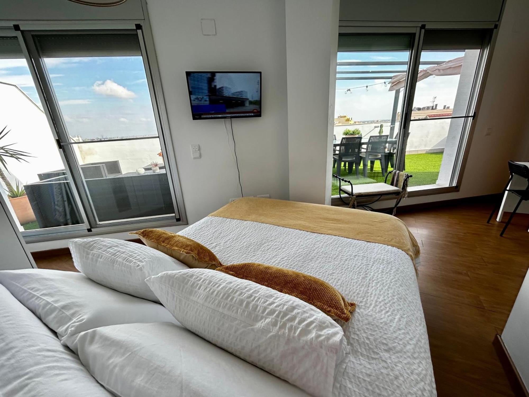 Lo balconet del Delta. Àtic-dúplex vacacional. Amposta Extérieur photo